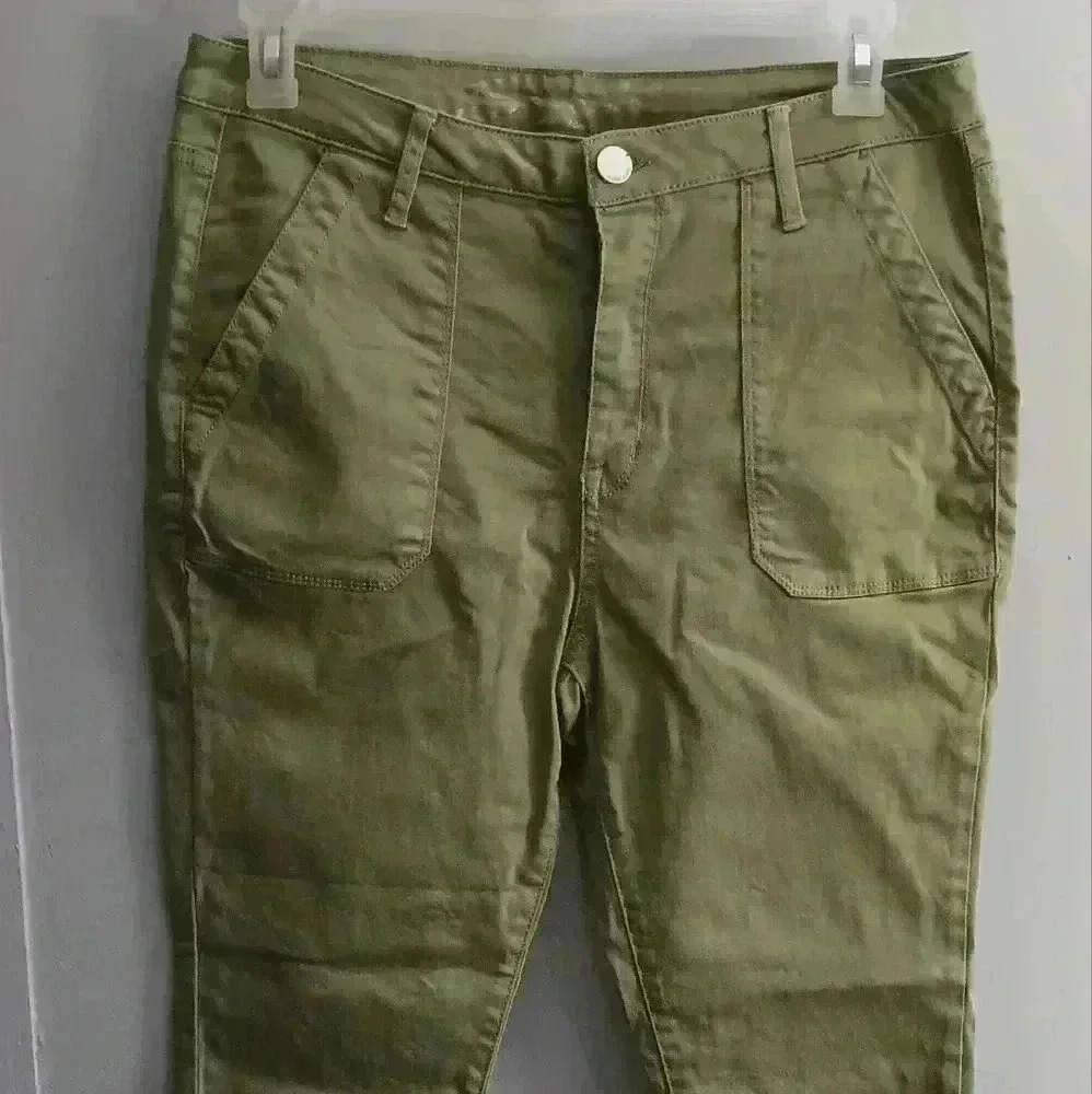 Seven 7 Utility Jeans High Rise Ankle Jean Size 14